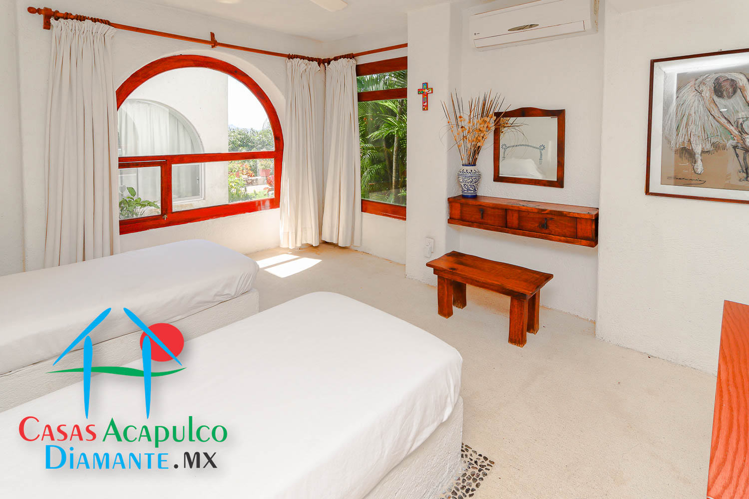 Casa Ticitzin - Recámara dos 1